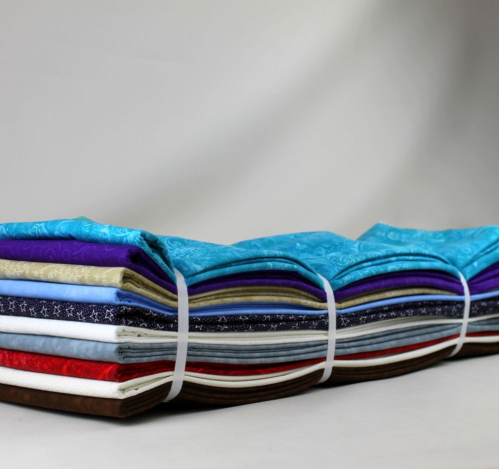 30 Yards 1 Bundle 108 Assorted Quilt Backing 5 3 Yard Pieces 495 Yd Marshall Dry Goods Company